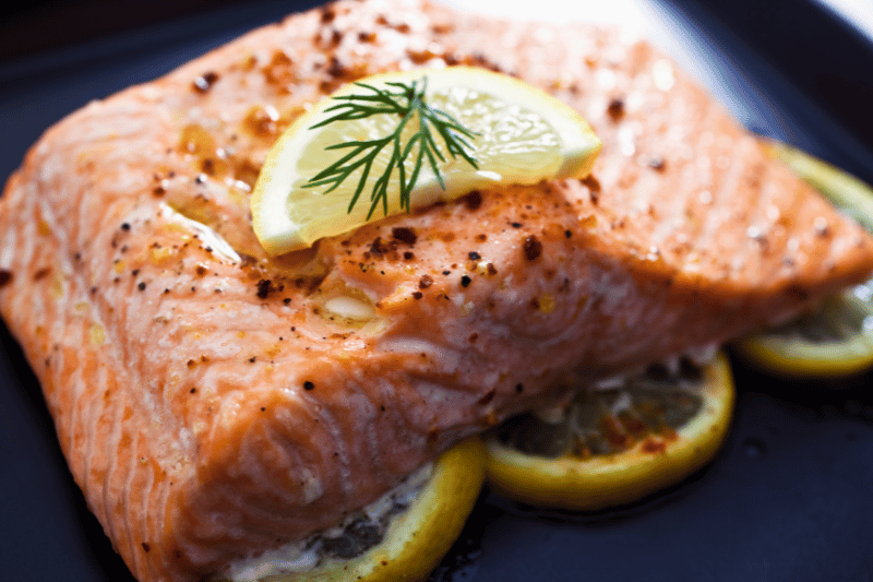 Baked Salmon with Dill and Lemon