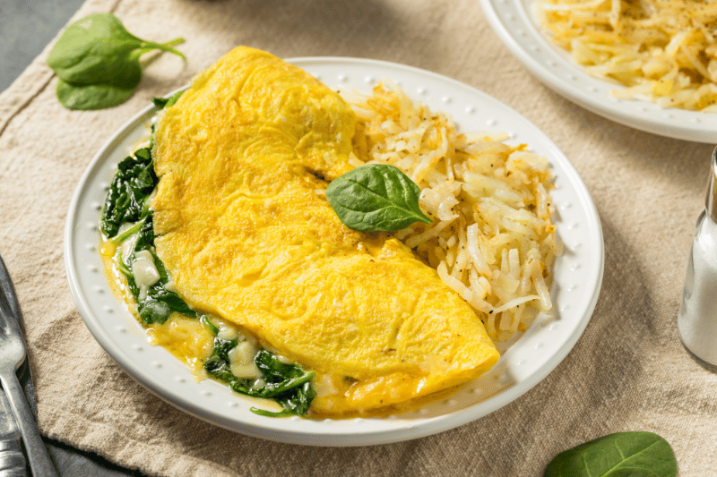 Spinach and Feta Frittata